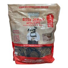 Irish Rover High Protein Oven Roasted Beef Brisket Jerky Dog Treats 48oz