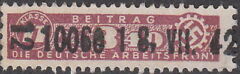 Stamp Germany Revenue WWII Fascism War Era War DAF LR 11 340 Used