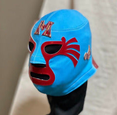 Mil Mascaras Mask Doscaras Color Blue Lucha Libre Mexico Pro Wrestling WWE